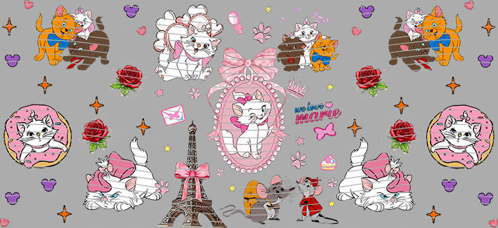 16oz Disney style-D-1590
